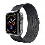 Wholesale Apple Watch Series 6 / SE / 5 / 4 Transparent Ultra-Thin All Around Bumper Protective Case 40MM (Clear)